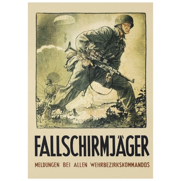 Poster Fallschirmjäger