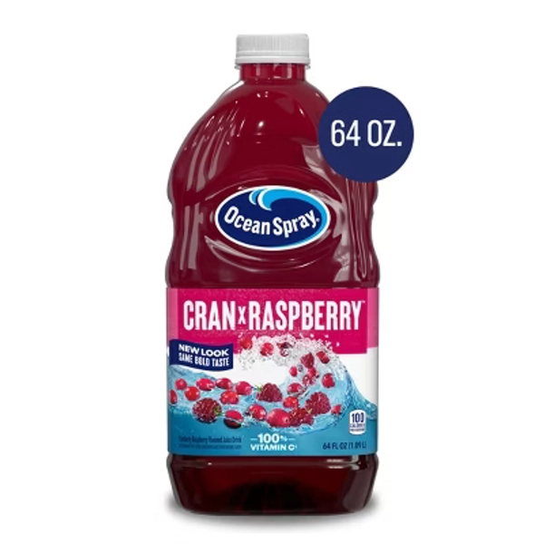 Ocean Spray Cran-Raspberry Juice - 64 fl oz Bottle