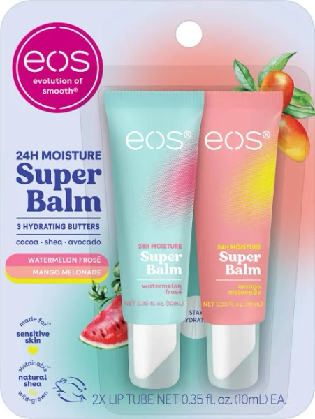 eos 24H Moisture Super Balm Mango Melonade & Watermelon Frosé