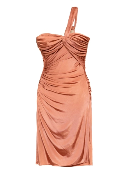 TOM FORD robe cocktail torsadée à une épaule | 36
