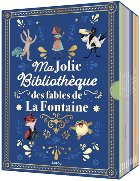 Ma jolie bibliothèque des fables de La Fontaine Cof. par LA FONTAINE, JEAN DE*QUÉNOT, KATHERINE