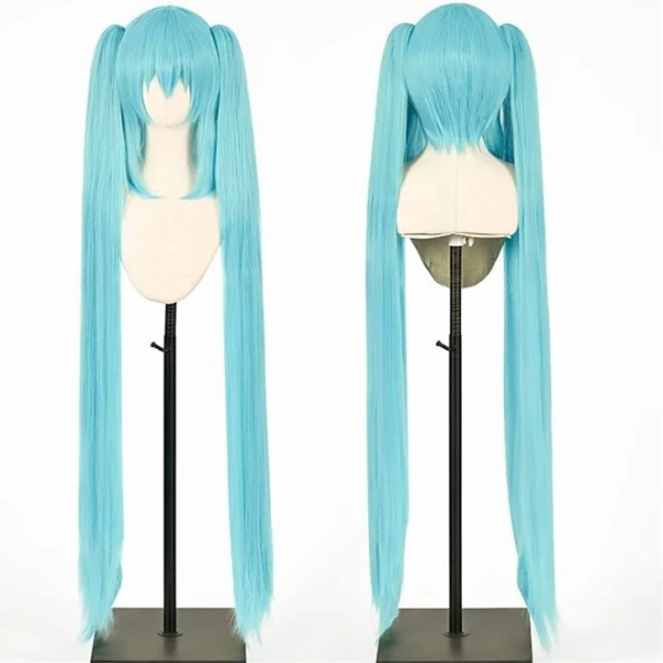 Hatsune Miku Cosplay Long Bunches Wig