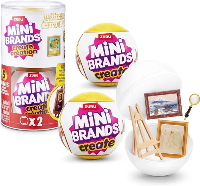 Mini Brands! Create Masterpieces Capsule 2 Pack
