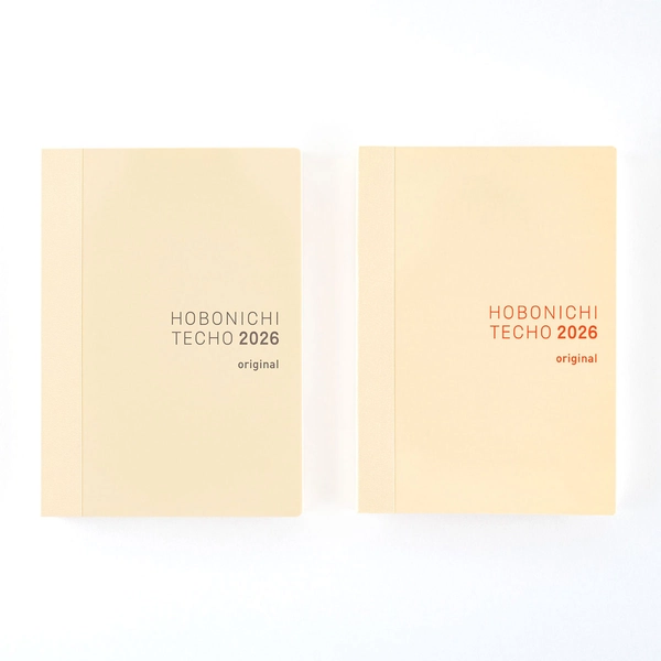 Hobonichi Techo 2026 Japanese Original Book (January Start) A6 Size / Daily / Jan start / Mon or Sun start - Techo Lineup - Hobonichi Techo 2026