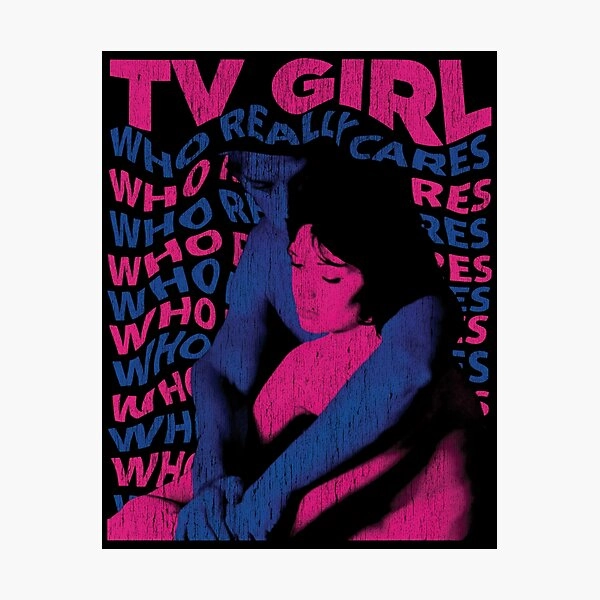 TV Girl Photographic Print