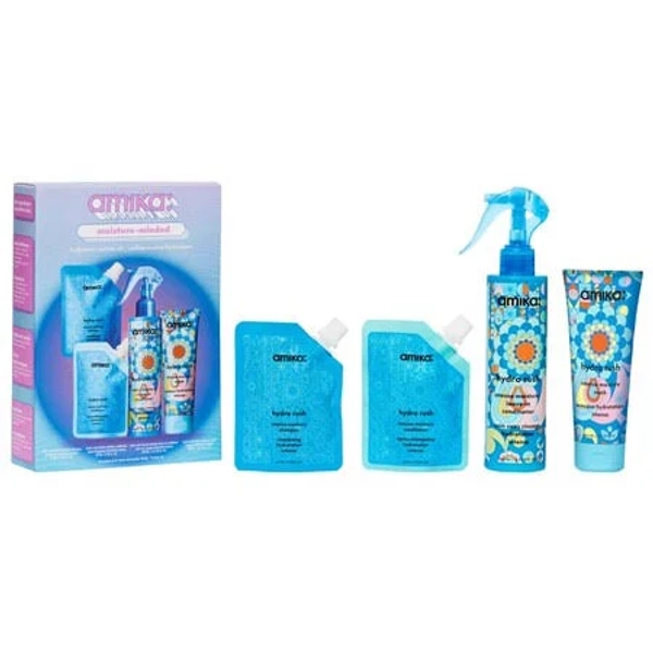 Amika Moisture-Minded Hydration Routine Set