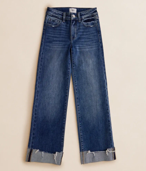 4 Zittel Girls - Mini Billie Wide Leg Stretch Cuffed Jean