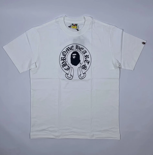 Bape x Chrome Hearts Shirt White