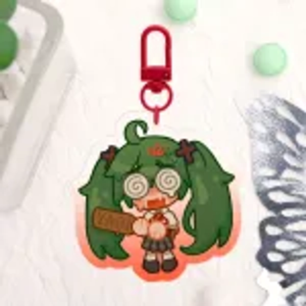 [Vocaloid] Rotten Girl Miku Keychain by turqtle - ACGGOODS