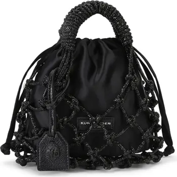 Small Crystal Macramé Bag