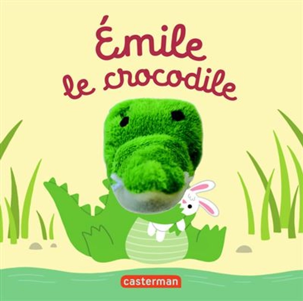Les Bébêtes - Livre marionnette pour bébé - dès 3 mois Tome 67 : Émile le crocodile