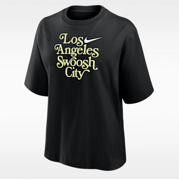Nike Swoosh Cities Los Angeles Women's Short-Sleeve Boxy T-Shirt