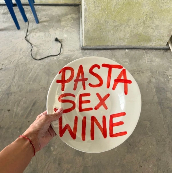 Talerz głęboki Pasta Sex Wine
