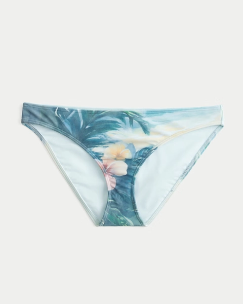 Scenic Print Bikini Bottom
