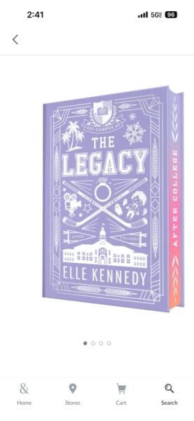 The Legacy (Off-Campus, #5) collector’s edition 