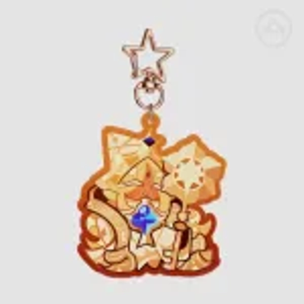 Pure Vanilla Cookie Acrylic Keychain by Valkyrie - ACGGOODS