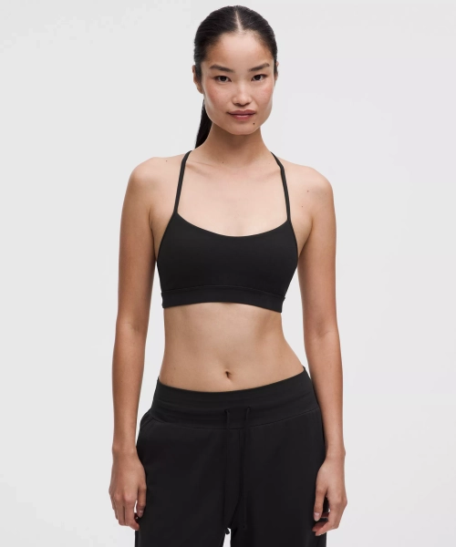 Flow Y Bra Nulu *Light Support, A–C Cups - Black - 8