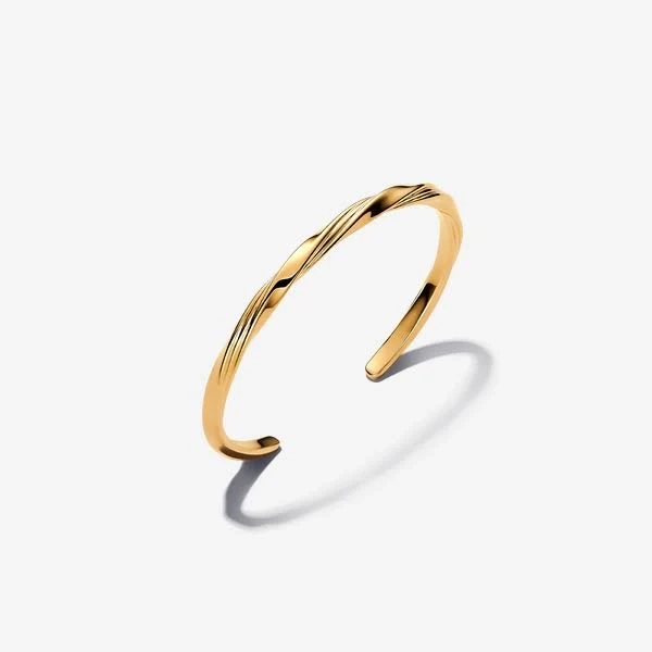 Pandora Twisted Open Bangle