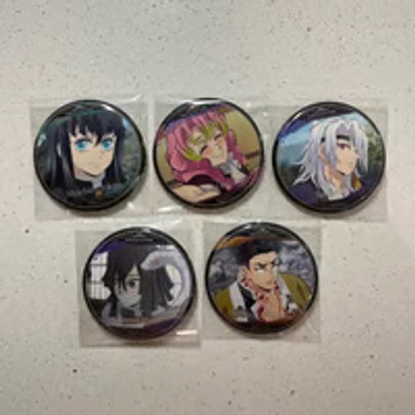 Kimetsu no yaiba can badges