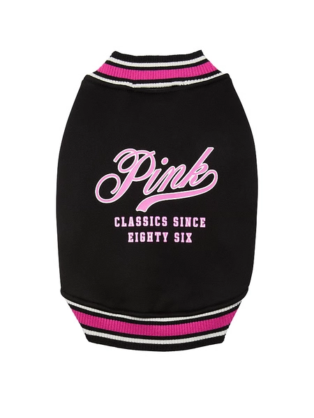PINK Pup Pet Varsity Jacket