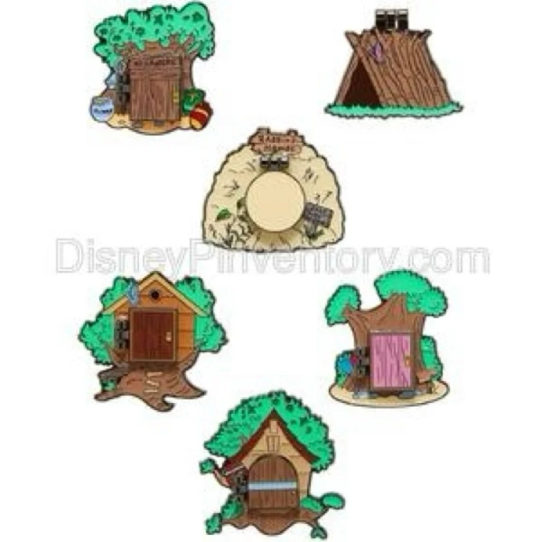 Loungefly Disney Winnie The Pooh House Blind Box Pin Set - Pin 32413