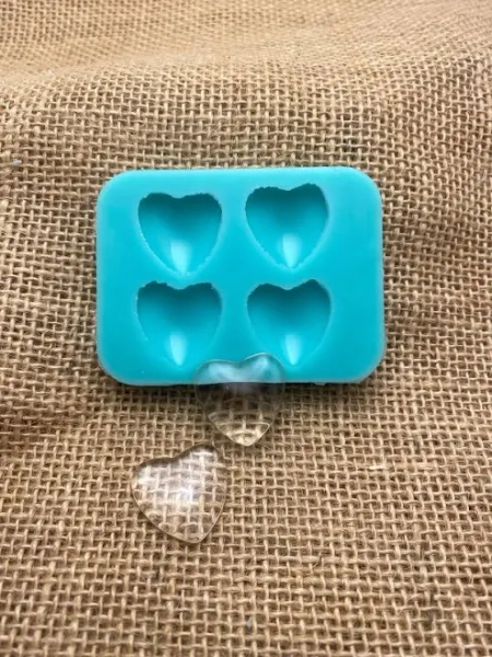 Silicone Heart Flexible Mold