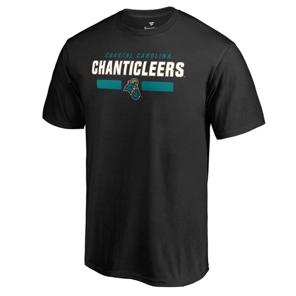 Black Coastal Carolina Chanticleers Team Strong T-Shirt