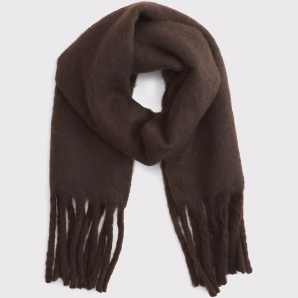 Abercrombie & Fitch Women's Fuzzy Scarf