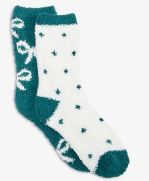 Women's 2-Pk. Fuzzy Butter Socks, Created for Macy's