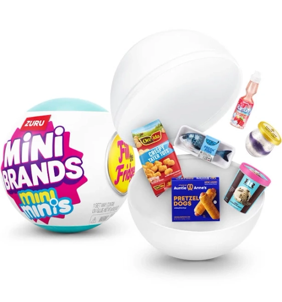 Mini Brands Fill The Fridge Series 1 Blind-Box Mini-Figure Capsule Blind Bag