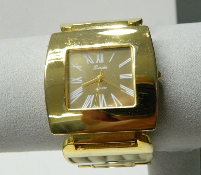 Chunky Lucida gold tone women's watch