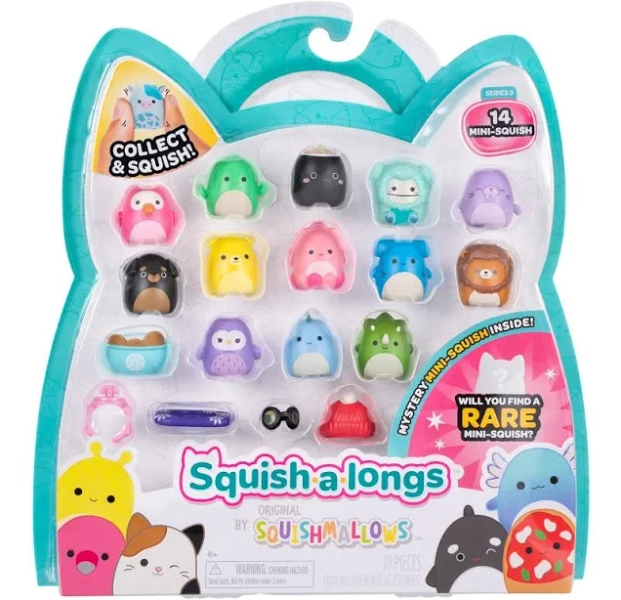 Squish-a-longs Mini-Squish Wave 3 Style 2 14-Pack