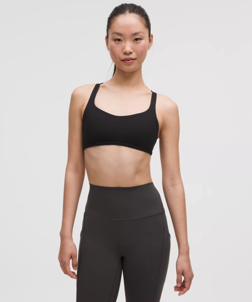 Free to Be Bra - Wild *Light Support, A/B Cup - Black - 10