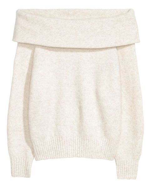 Off-the-shoulder Sweater