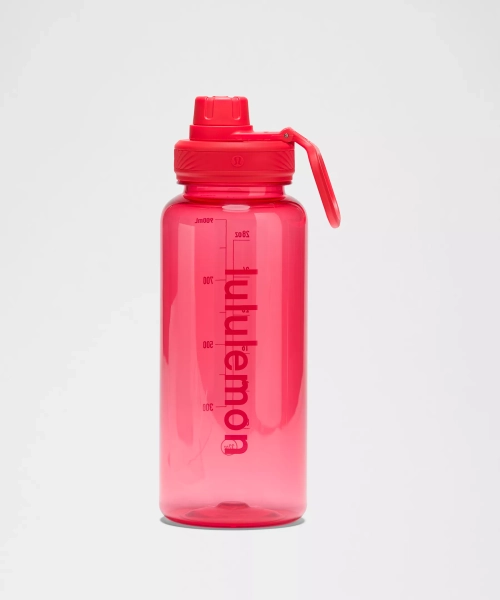 Back to Life Clear Bottle 32oz - Lululemon Red - ONE SIZE