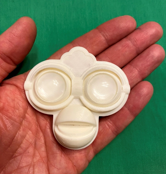 MEGA Sized Reproduction Faceplate for Oddbody Creations