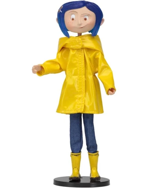 Coraline Raincoat Bendy Fashion Doll