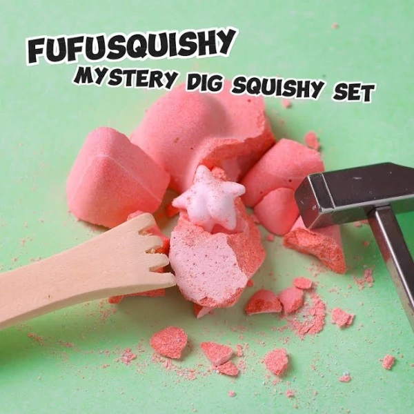 FUFUSQUISHY Patrick Star Dig Kit