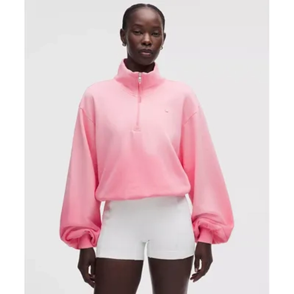 Cotton Terry Tennis Half Zip
