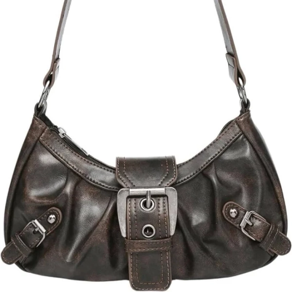 Verdusa Women's Y2K Mini Purse with Buckle
