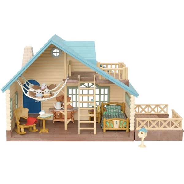 Fairy Snow Bird's Log Cabin