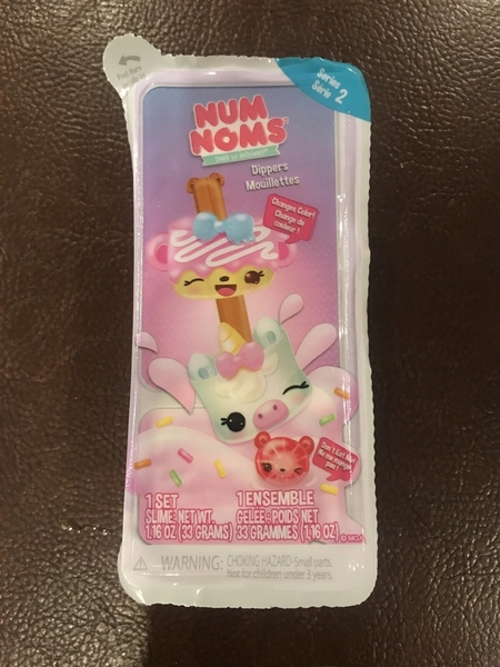 New Num Noms Dippers Series 2 Mystery Blind Pack 1 Slime Set Change Colors 2017