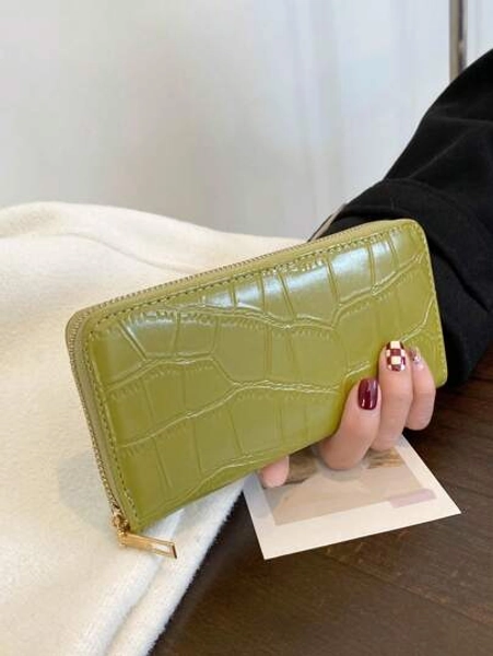Practical Long Wallet For Daily Use, Simple And Multifunctional