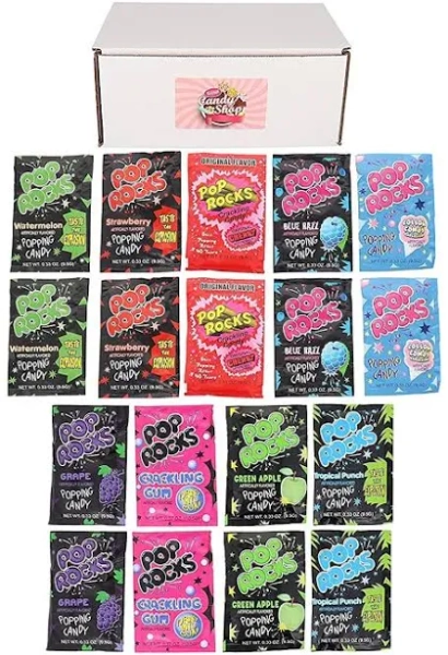 Pop Rocks Pack of 9 Flavors