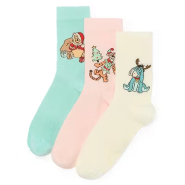 Winnie the Pooh and Friends Festive Socks, Set of 3 | Disney Store