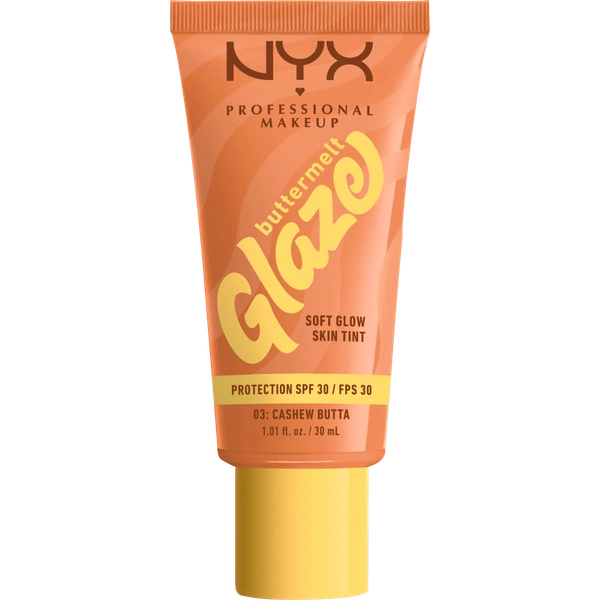 NYX Professional Makeup Buttermelt Glaze Skin Tint SPF30 3 Cashew Butta 1 EA | Etos