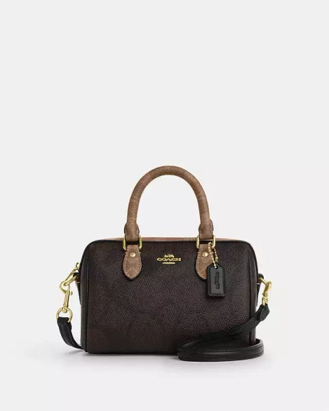 Mini Sac Bandoulière Rowan En Maxi Toile Exclusive Unie