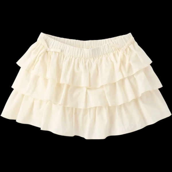Sugar and Jade Tween Girls Tiered Ruffle Mini Skort