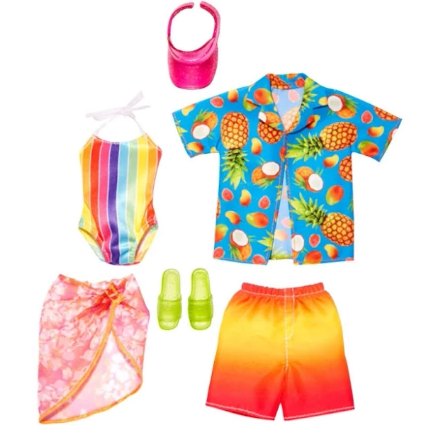 Barbie & Ken Fashions 2-Pack Clothing & Accessories Set