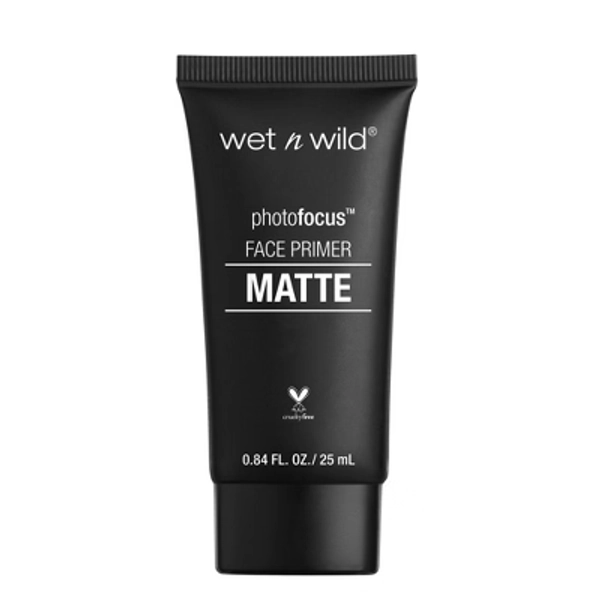 Wet n Wild Photofocus Matte Face Primer - 0.84 fl oz: Smoothing, Translucent, For Oily, Combination, Sensitive Skin